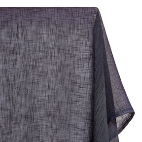 Gasa Linen Sheer Voile Fabric SV574652 Navy Blue 2