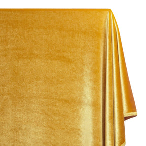 Stretch Velvet Fabric SV574700 Gold Image A1