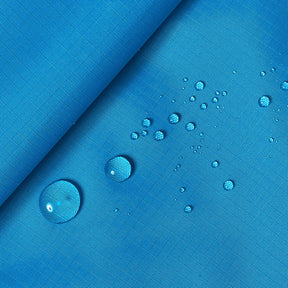 Ottertex® Nylon Ripstop – Waterproof (PU Coated) & Water Repellent (DWR) – 70D, 2.1 oz Fabric SV574712 Turquoise Image A4