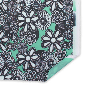 Ottertex Waterproof Canvas Daisy Print Fabric SV574748 Image A5