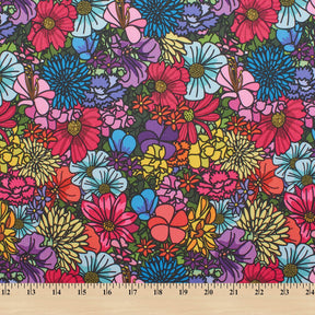 Ottertex Waterproof Canvas Meadow Print Fabric SV574750 Image A9