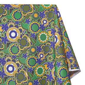 Ottertex Waterproof Canvas Paradise Print Fabric SV574752 Green Image A1