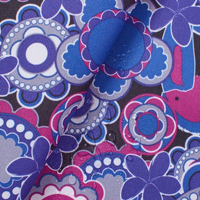 Ottertex Waterproof Canvas Paradise Print Fabric SV574753 Purple Image A4