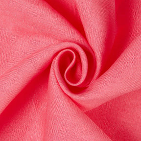 Yorkshire Natural Linen Fabric SV574928 Coral Image A2