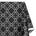 Ottertex Waterproof Canvas Trellis Print Fabric SV575120 Black Image A1