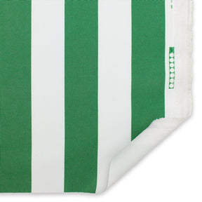 Ottertex Waterproof Canvas Stripes Print Fabric SV575435 - Green Image A5