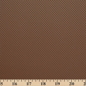Ottertex Dotted Stretch Vinyl (Matte Finish) Fabric SV575675 Brown Image A9
