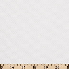 Ottertex Dotted Stretch Vinyl (Matte Finish) Fabric SV575679 Optic White Image A9
