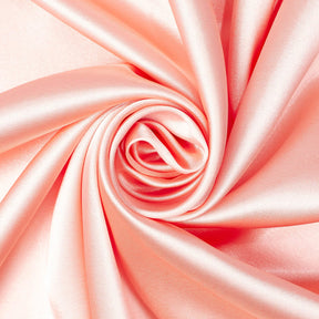 Stretch Charmeuse Satin Fabric SV575771 Peach A2