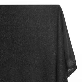 Shiny Metallic Moonlight On Interlock Fabrics SV575848 Black 2
