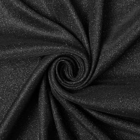Shiny Metallic Moonlight On Interlock Fabrics SV575848 Black 1