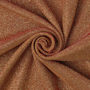 Shiny Metallic Moonlight On Interlock Fabrics SV575850 Red & Gold On Black 1