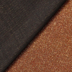 Shiny Metallic Moonlight On Interlock Fabrics SV575850 Red & Gold On Black 3