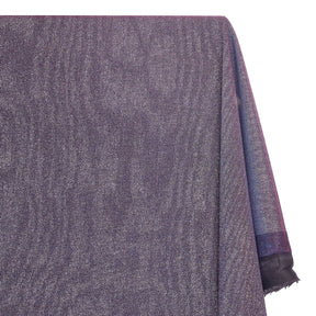 Shiny Metallic Moonlight On Interlock Fabrics SV575851 Purple & Royal On Black 2