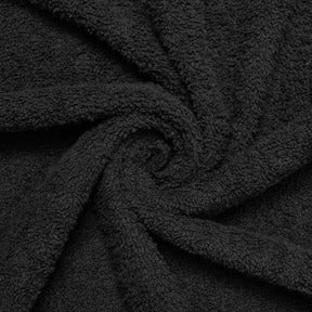 9 Oz Cotton Terry Cloth Fabric SV576243 Black 1