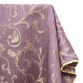 Extra Wide Vine Upholstery Jacquard Fabric SV576832 1 Lilac / Gold 1
