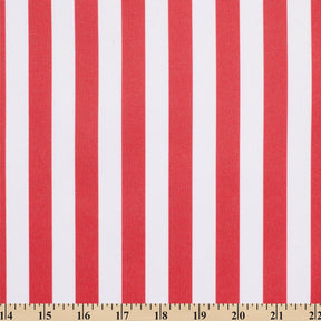 Ottertex Waterproof Canvas Slim Stripes Print Fabric SV576841 Silm Stripes Print - Red Image A9