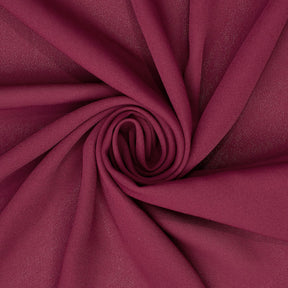 Polyester Crepe Georgette Chiffon Fabric SV577002 Burgundy Image A2