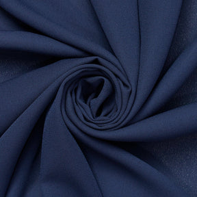 Polyester Crepe Georgette Chiffon Fabric SV577005 Navy Blue Image A2