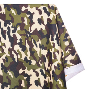 Ottertex Waterproof Canvas Military Camo Print Fabric SV577103 Green Image A1
