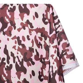 Ottertex Waterproof Canvas Military Camo Print Fabric SV577107 Pink Image A1