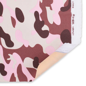 Ottertex Waterproof Canvas Military Camo Print Fabric SV577107 Pink Image A5