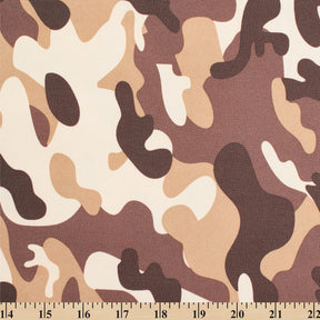 Ottertex Waterproof Canvas Military Camo Print Fabric SV577108 Sand Image A9