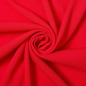Stretch Crepe Scuba Double Knit Fabric SV577176 Red Image A2