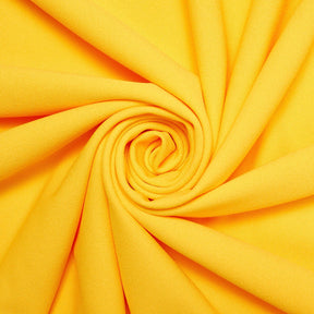 Stretch Crepe Scuba Double Knit Fabric SV577179 Yellow Image A2