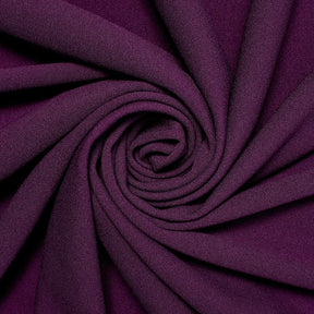 Stretch Crepe Scuba Double Knit Fabric SV577181 Plum Image A2