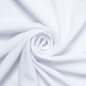 Stretch Crepe Scuba Double Knit Fabric SV577184 White Image A2