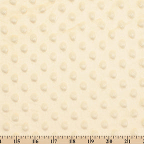 Minky Dot Fabric SV577189 Ivory 3