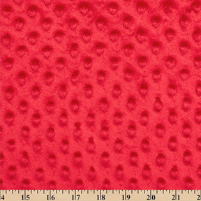 Minky Dot Fabric SV577190 Red 3