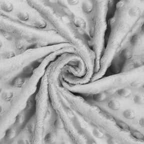 Minky Dot Fabric SV577195 Silver 1