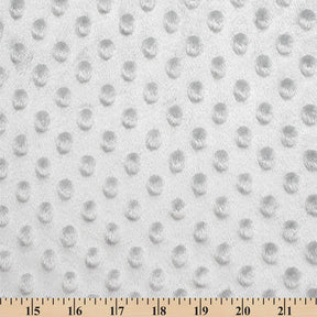 Minky Dot Fabric SV577195 Silver 3