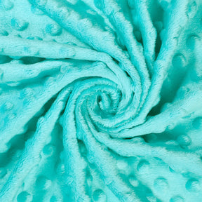 Minky Dot Fabric SV577197 Aqua 1