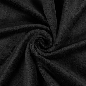 Smooth Minky Fabric SV577200 Black 1