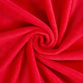 Smooth Minky Fabric SV577203 Red 1