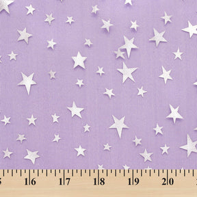 Crystal Organza Printed Fabric SV577277 Purple 3