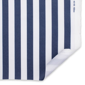 Ottertex Waterproof Canvas Slim Stripes Print Fabric SV577284 Navy Blue Image A5