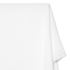 Double Cotton Gauze Fabric SV577290 White Image A1