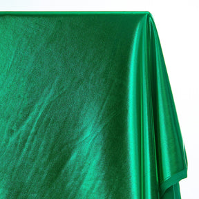 Metallic Stretch Foil Lame On Interlock Knit Fabric SV577305 Kelly Green 2