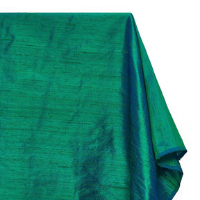 Silk Dupioni (54 inch) Fabric SV577540 Green / Blue Image A1