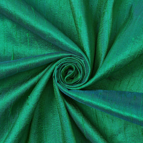 Silk Dupioni (54 inch) Fabric SV577540 Green / Blue Image A2