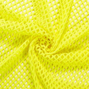 Cabaret Stretch Mesh Fabric SV577623 Neon Yellow 1