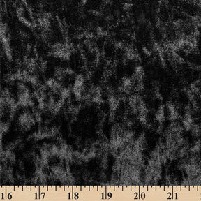 Crushed Velvet Fabric SV577701 Black 3