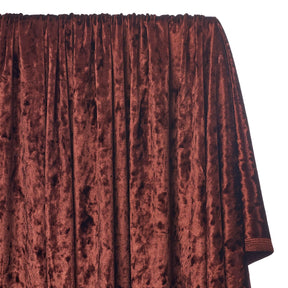 Crushed Velvet Fabric SV577702 Brown 2