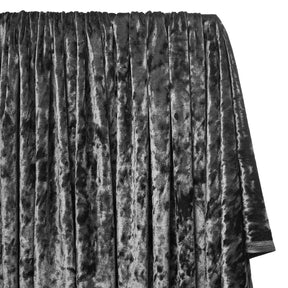 Crushed Velvet Fabric SV577703 Charcoal 2