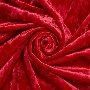 Crushed Velvet Fabric SV577704 Red 1