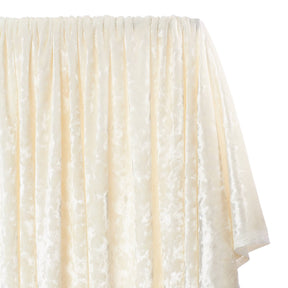 Crushed Velvet Fabric SV577706 Off White 2